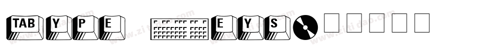 Type Keys字体转换